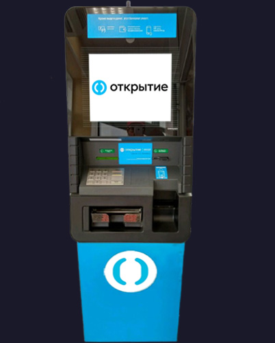 Банкоматы и отделения банка Открытия для РКО